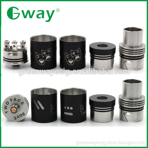 2015 wholesale pure copper connector RDA, two face RDA, royal hunter rda by Greenway